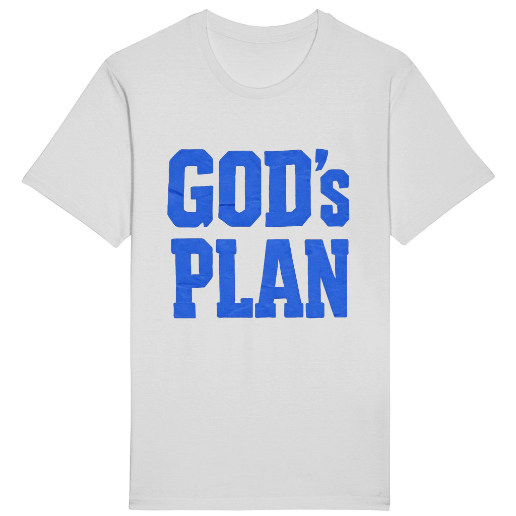 GOD'S PLAN Shirt Blue